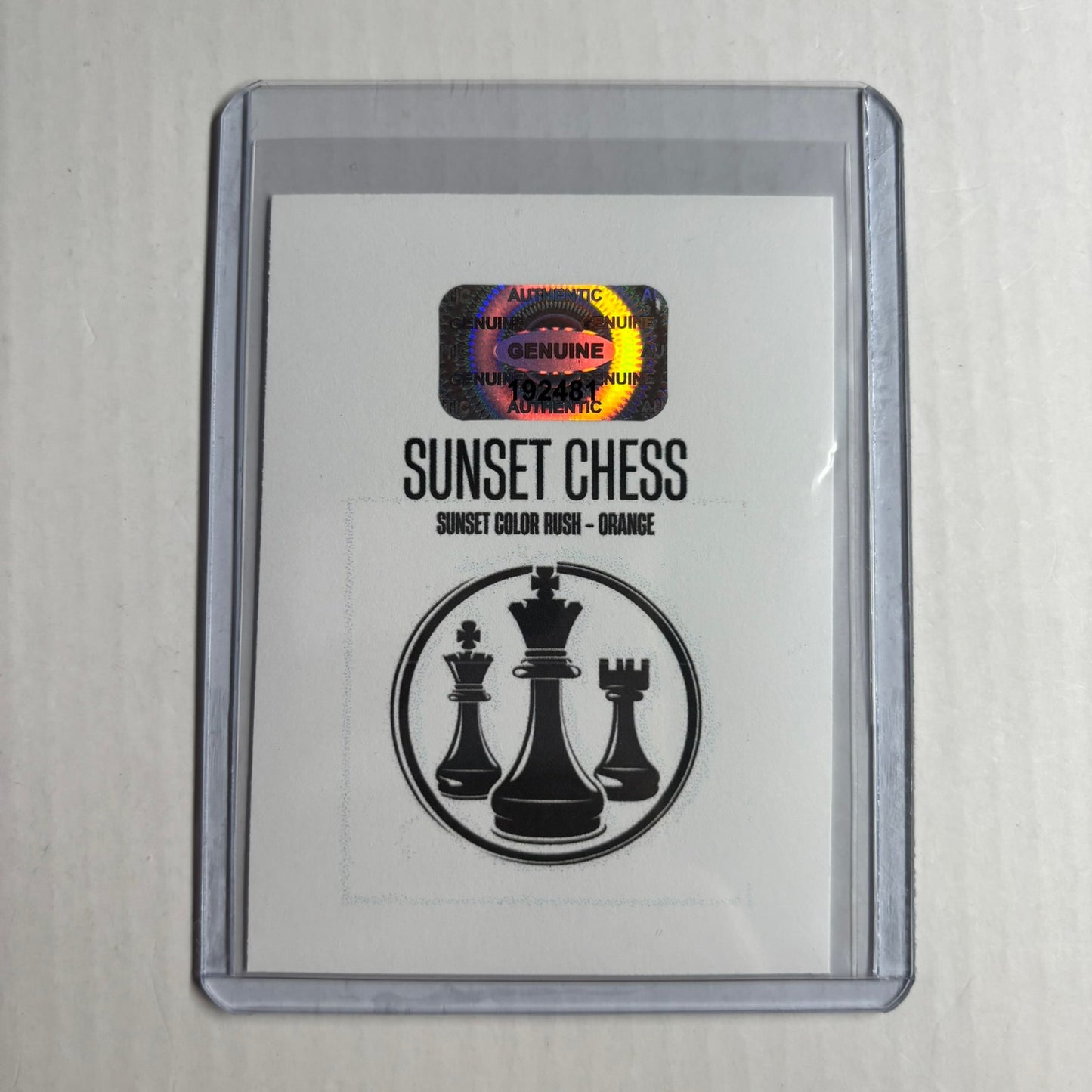 Orange Collection - Trading Card