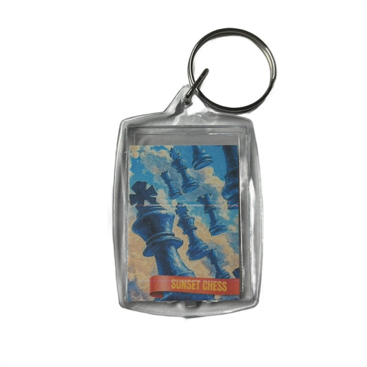Sky Chess - Chess  Photo Keychain
