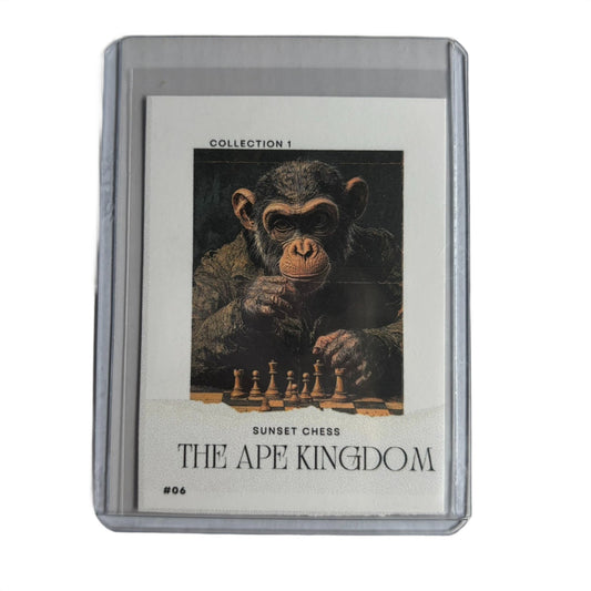 The Ape Kingdom Collection 1 Card #06 - Scrapbook Trading Card