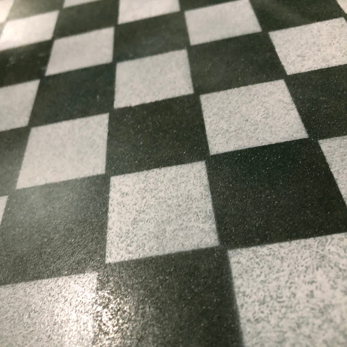 Dark Green & White - Painted Chess Set