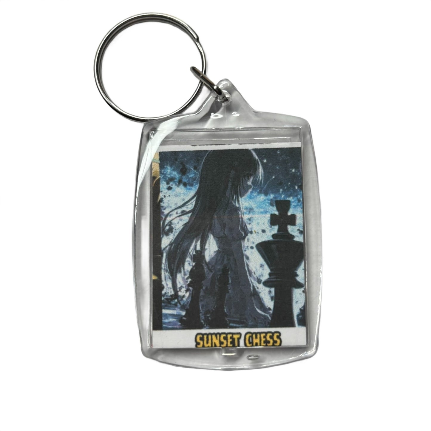 Dancing Wind - Chess  Photo Keychain