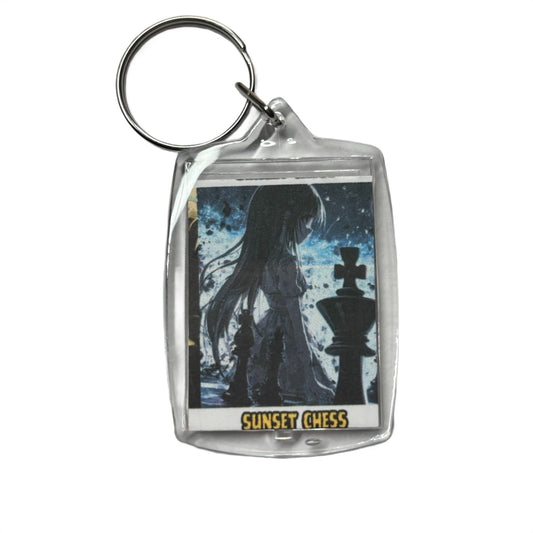 Dancing Wind - Chess  Photo Keychain