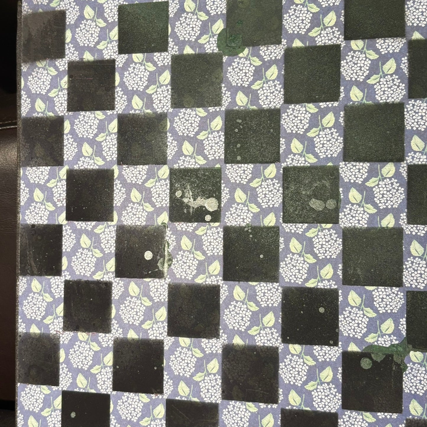 Shade Green - Scrapbook Chess Board