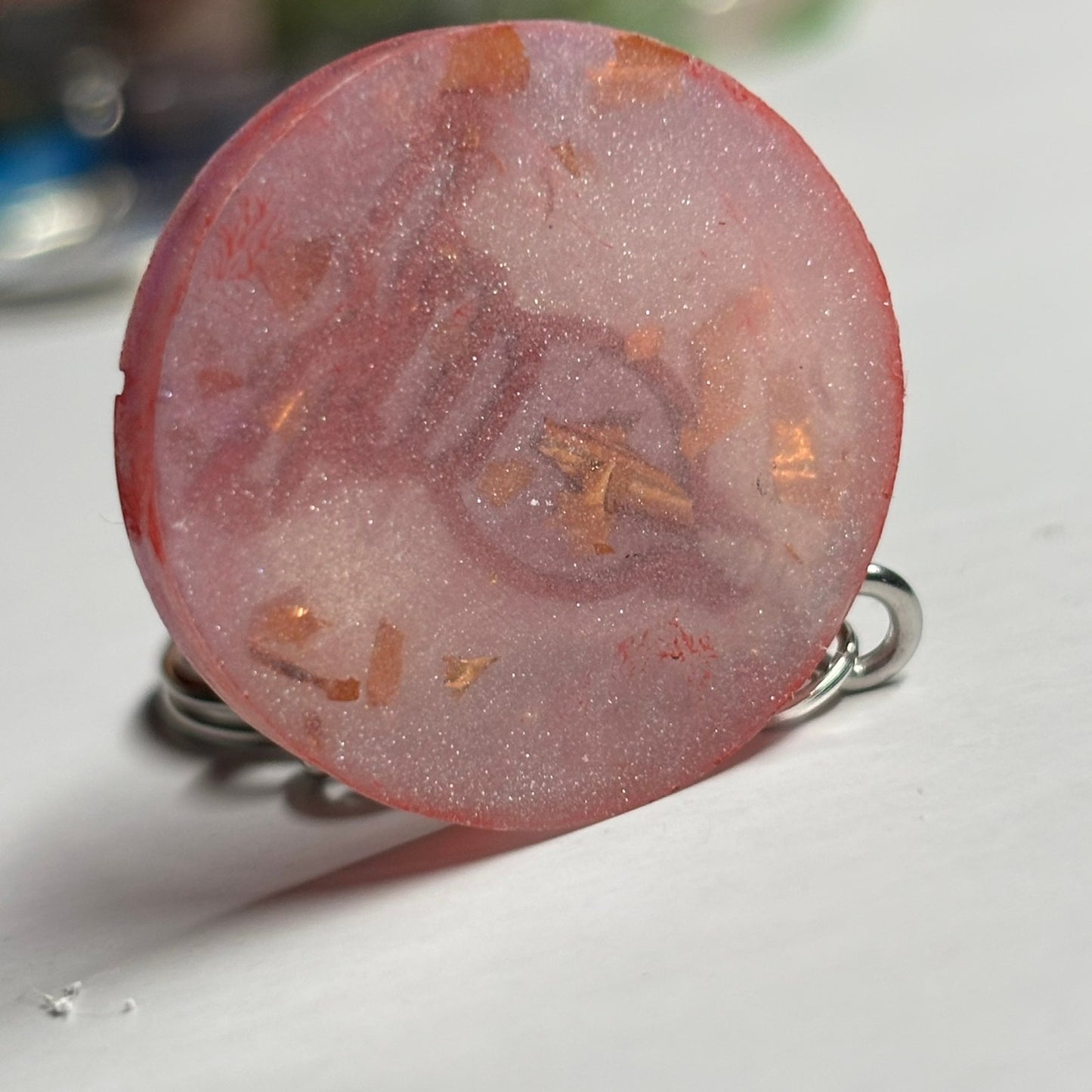 The Tainted Bishop - Handmade Resin Keychain