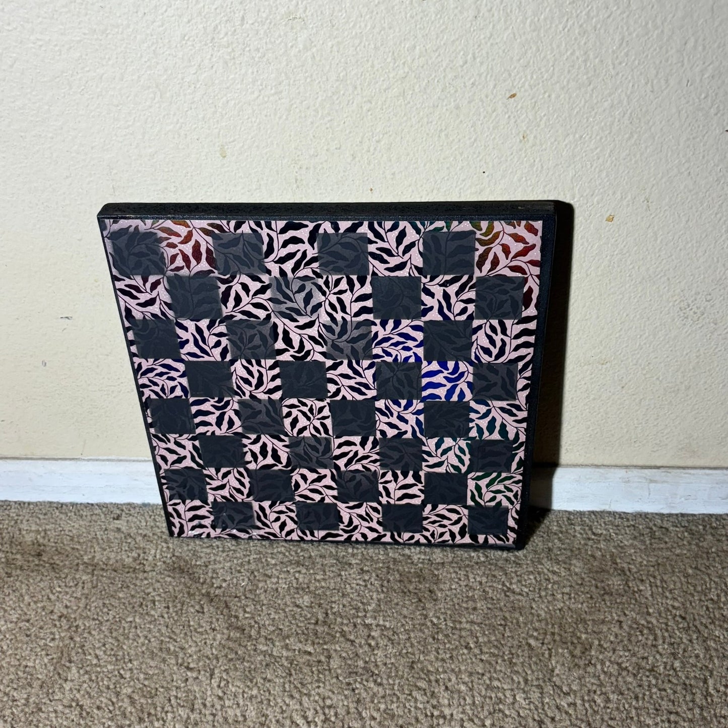 Vintage Shine - Scrapbook Chess Board