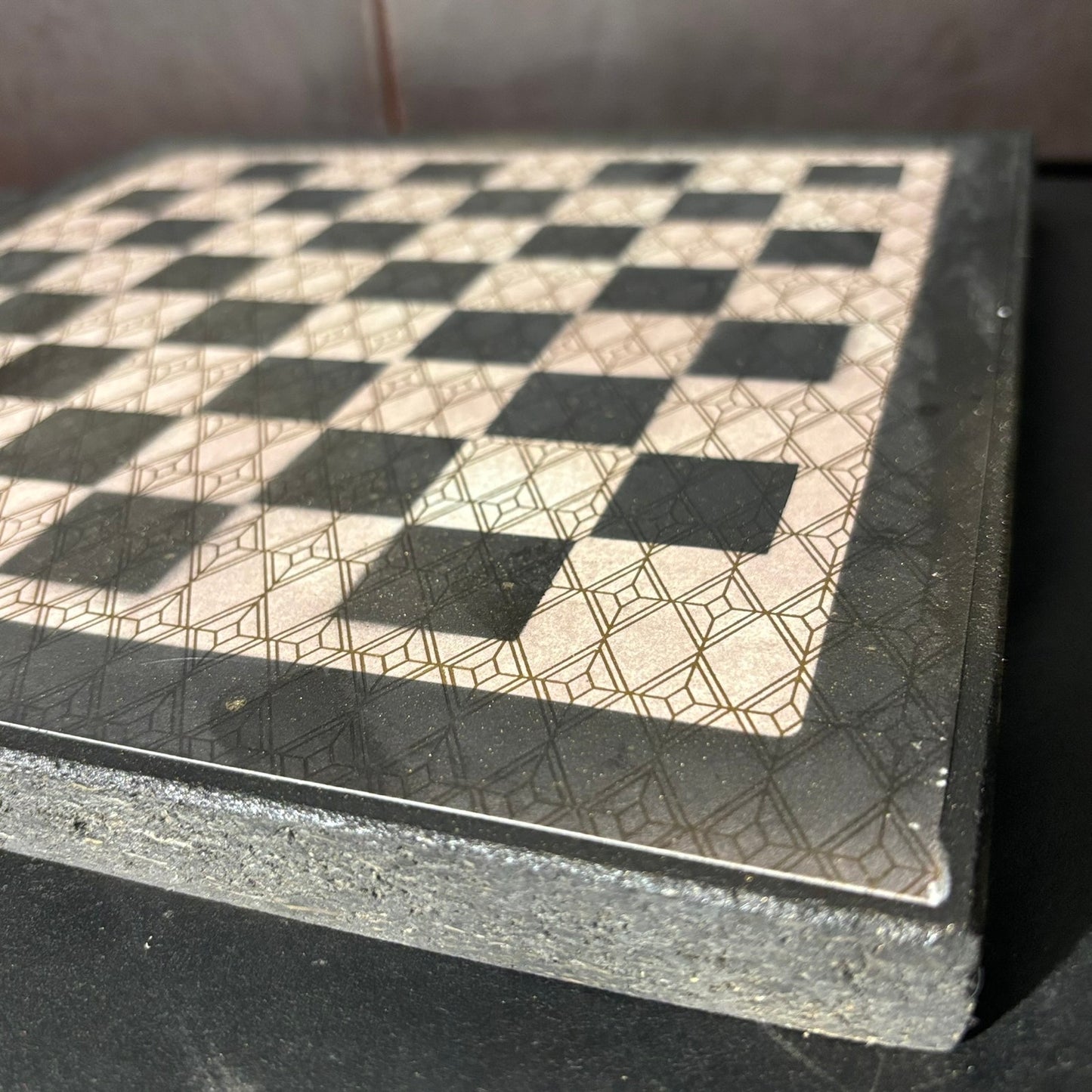 Classy Pattern - Scrapbook Chess Board