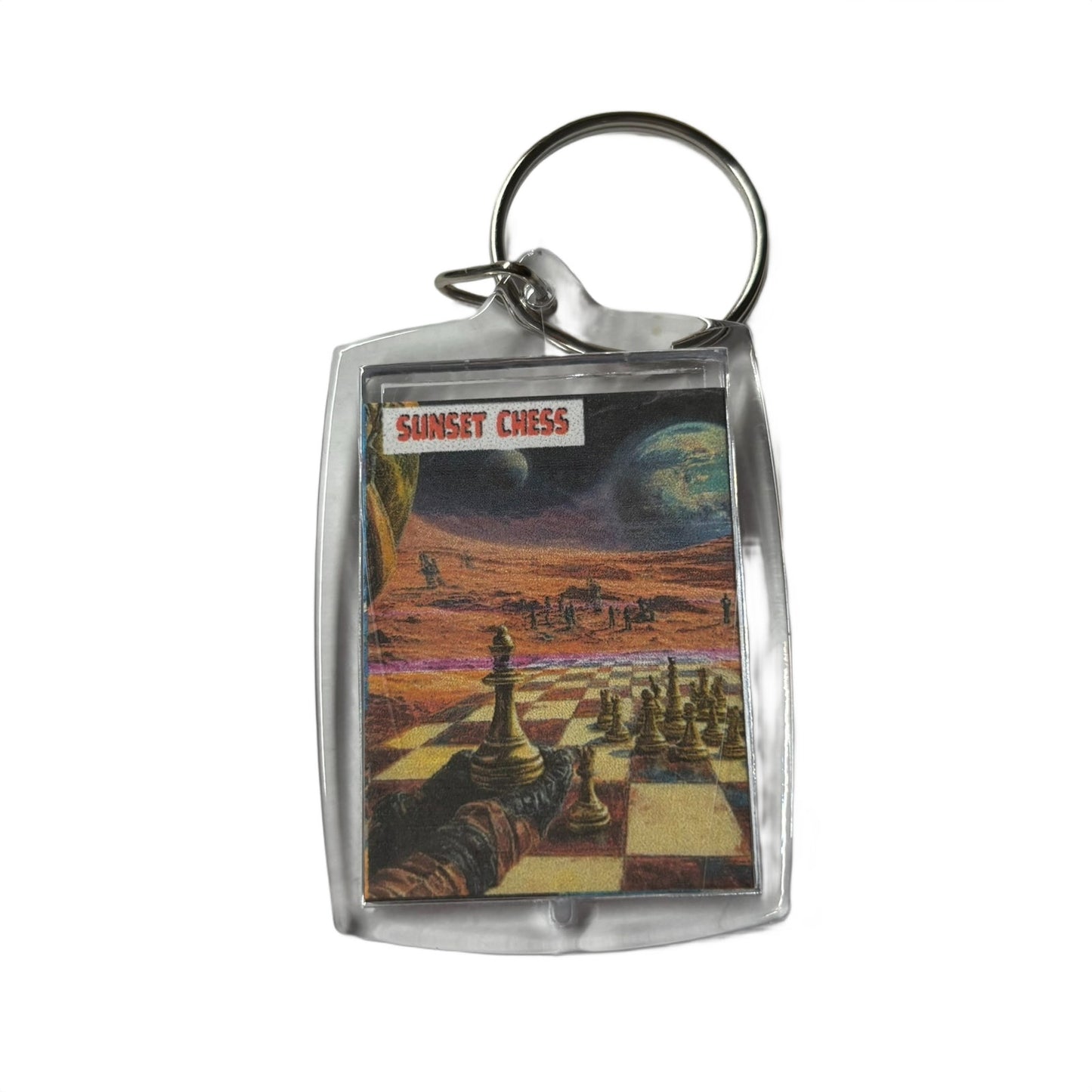 The Wastelands - Chess  Photo Keychain