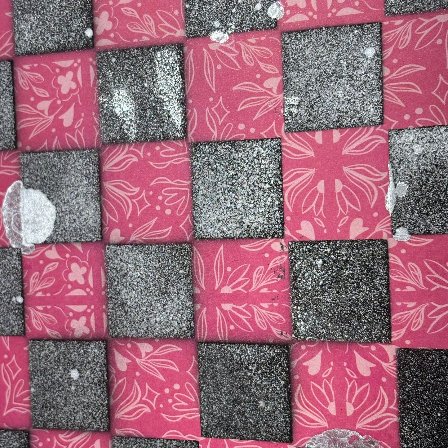 Classy Red - Scrapbook Chess Board