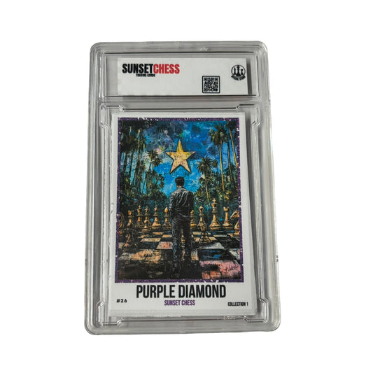 Purple Diamond Collection 1 - Premium Trading Card