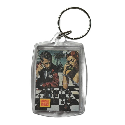 Attraction - Chess  Photo Keychain