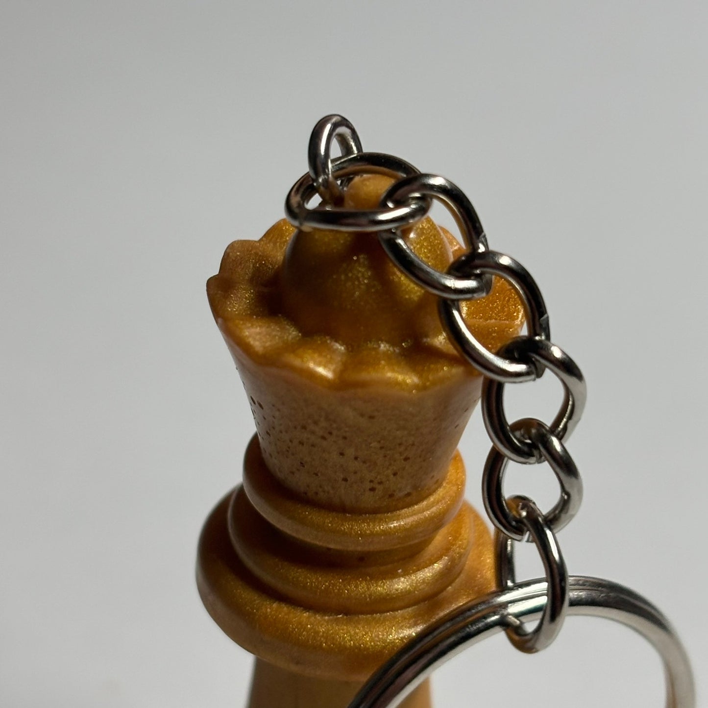 The Golden Queen - Handmade Resin Keychain