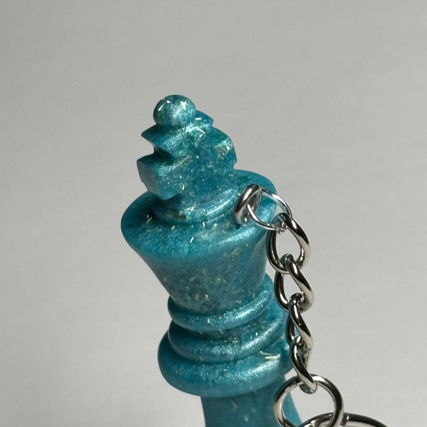 Blue King - Handmade Resin Keychain