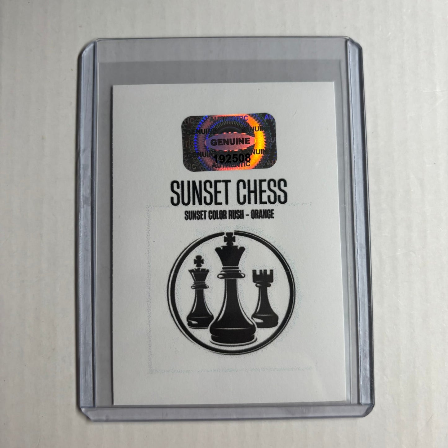 Orange Collection - Trading Card