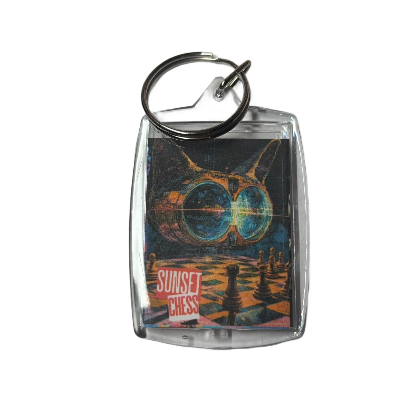 Futuristic - Chess  Photo Keychain