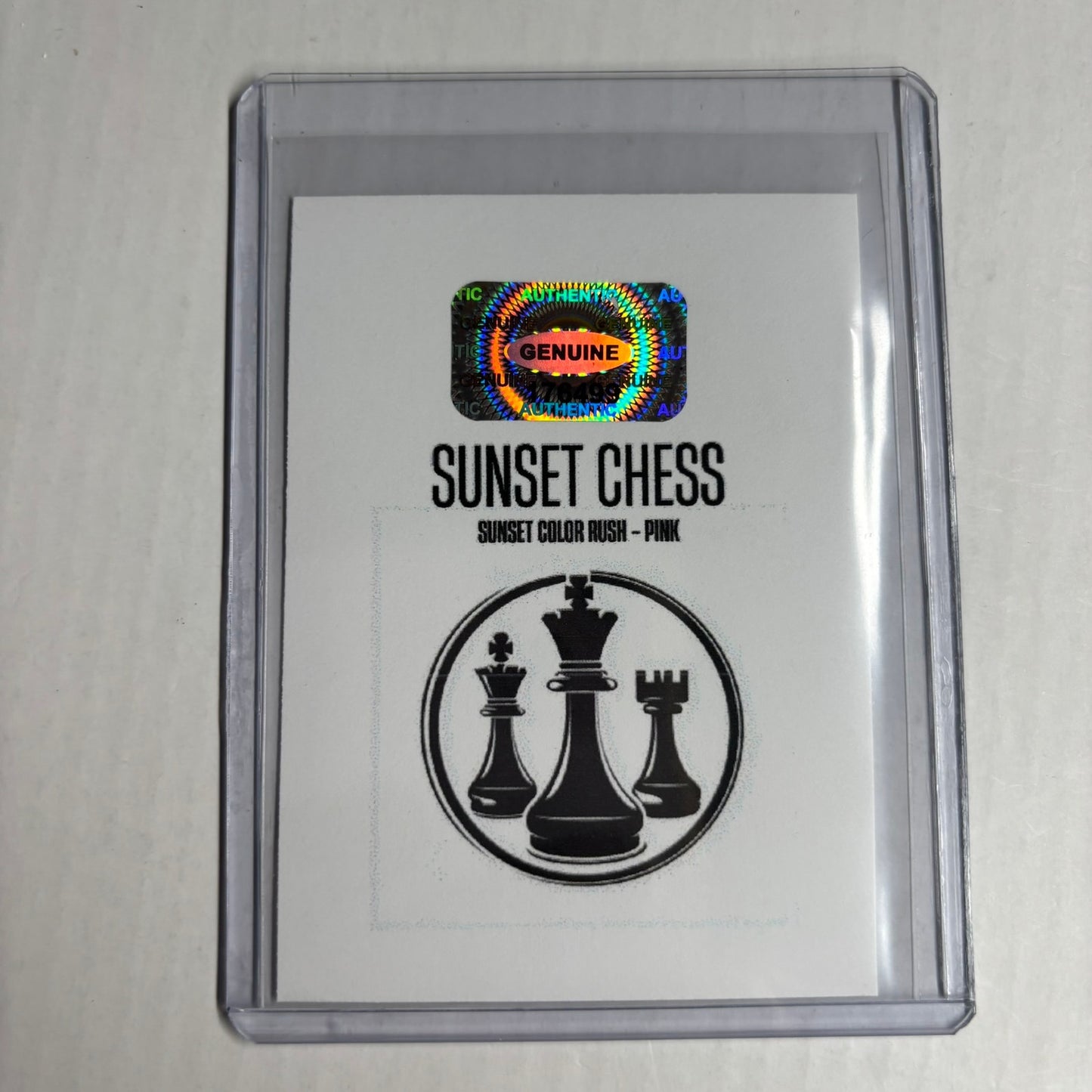 The Pink Collection Card