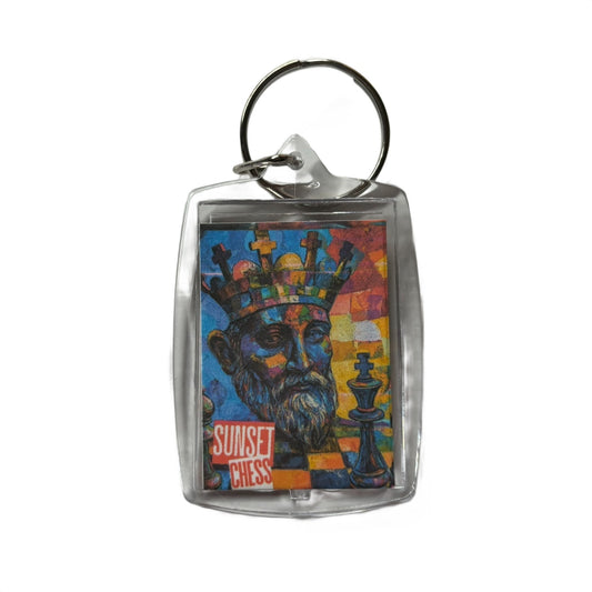 Kings Game - Chess  Photo Keychain