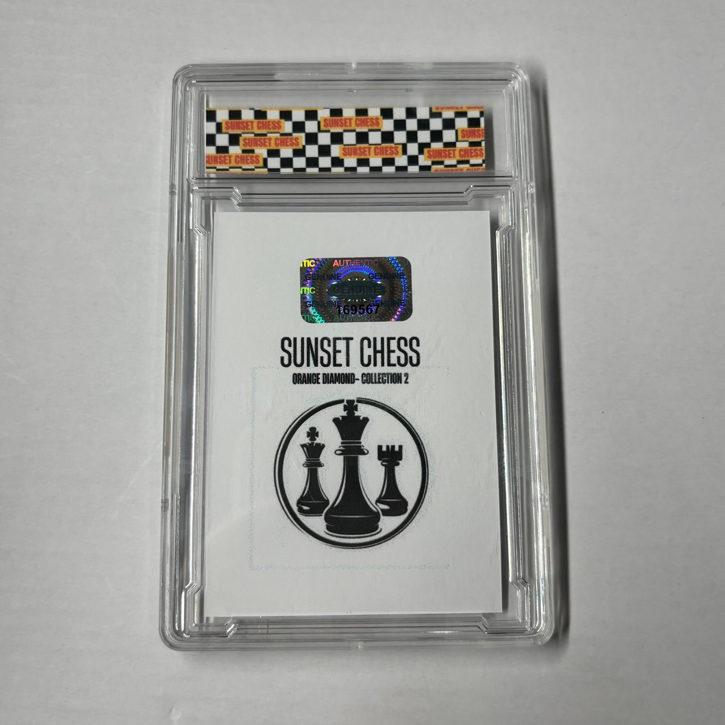 Orange Diamond Collection 2 - Premium Trading Card