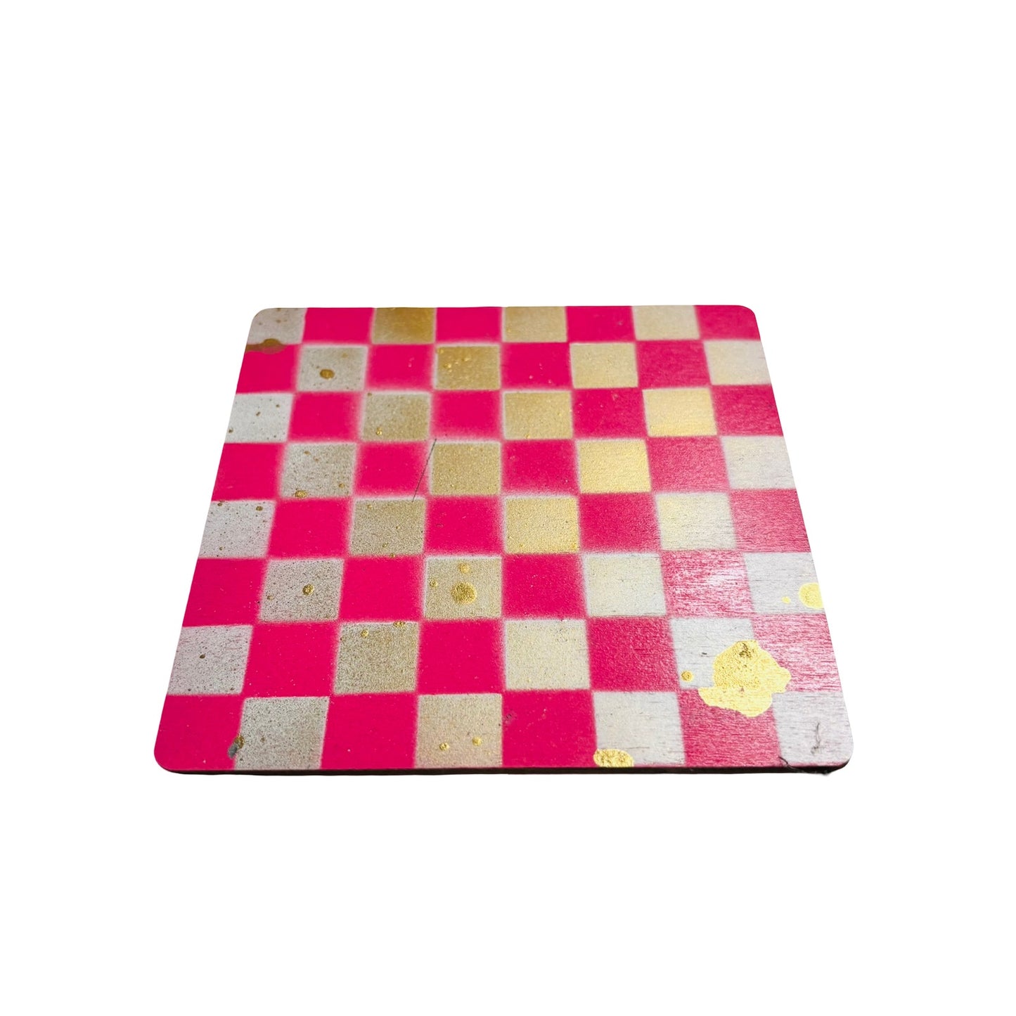 Pinkish Gold - Mini Chess Set