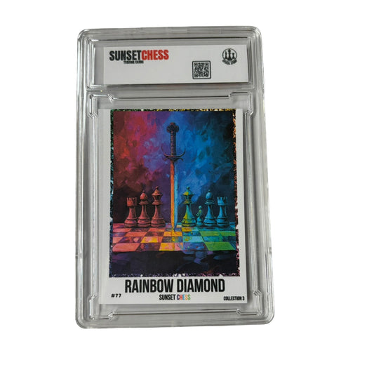 Rainbow Diamond Card #77 - Premium Trading Card