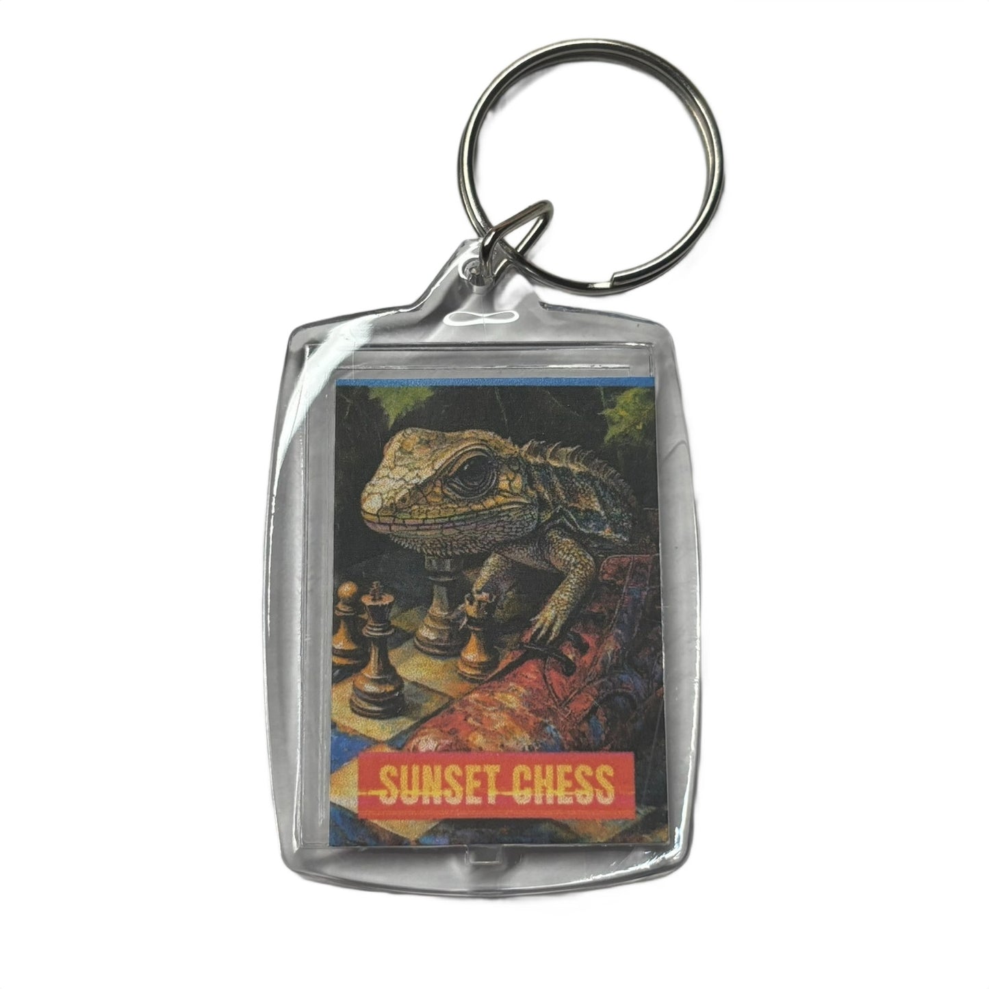 Lil Buddy - Chess  Photo Keychain