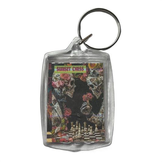 Rosey Game - Chess  Photo Keychain