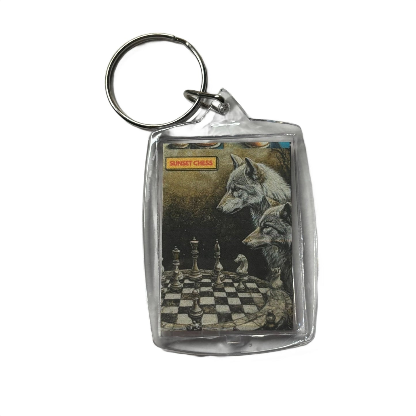 The Pack - Chess  Photo Keychain