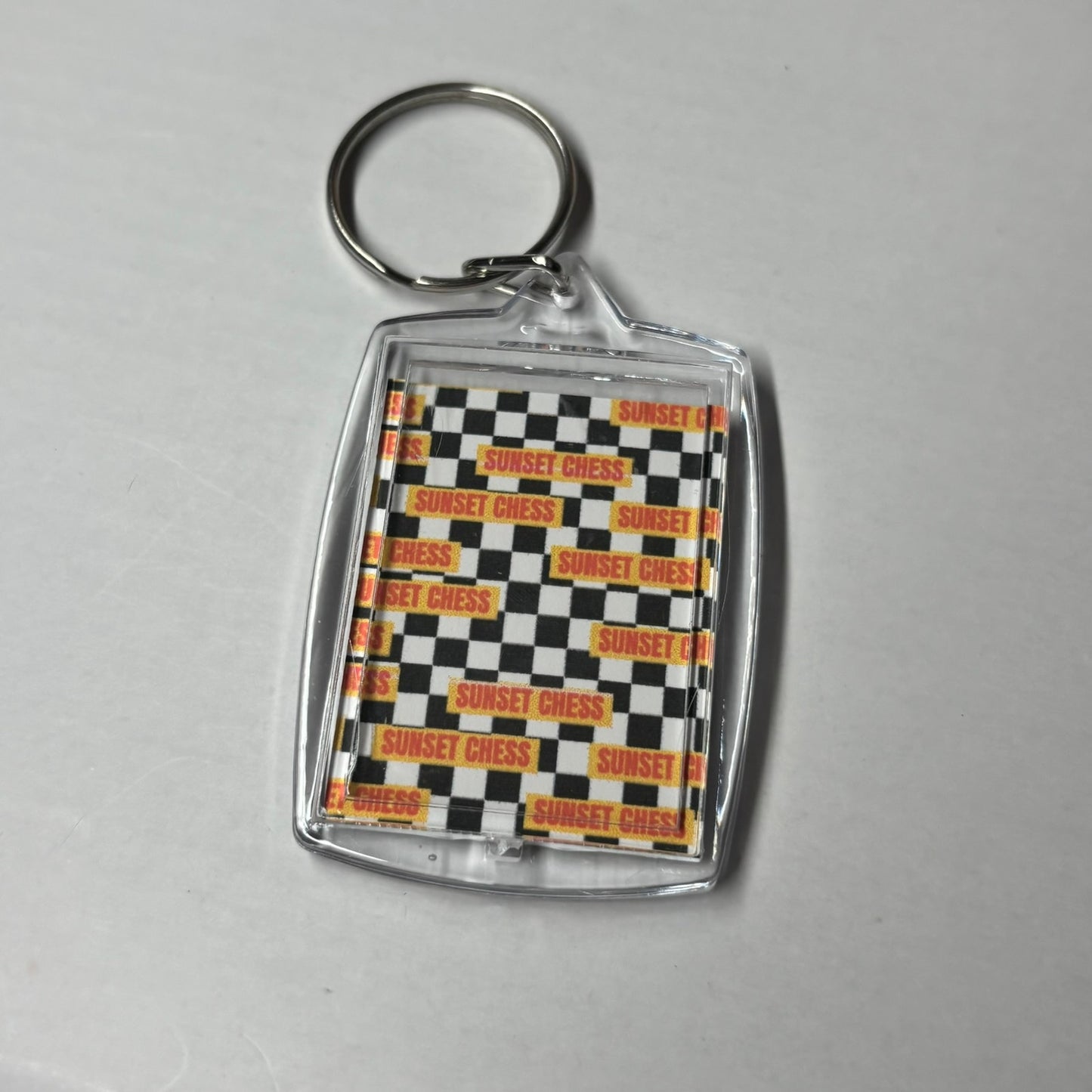 Vintage Chess - Chess  Photo Keychain