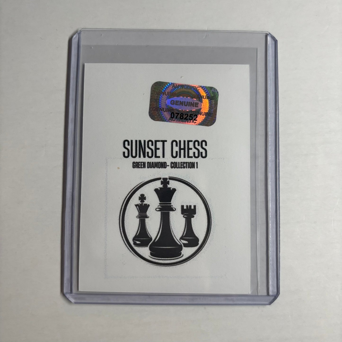 Green Diamond Collection 1 - Trading Card