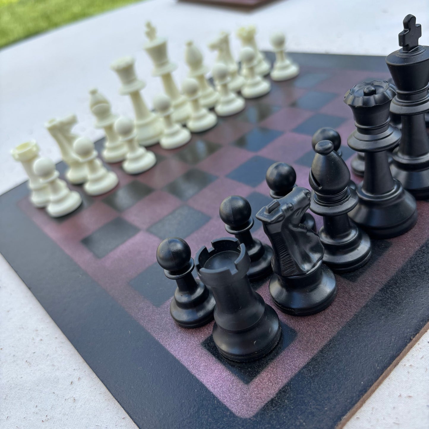 Vampire Darkness - Painted Chess Set