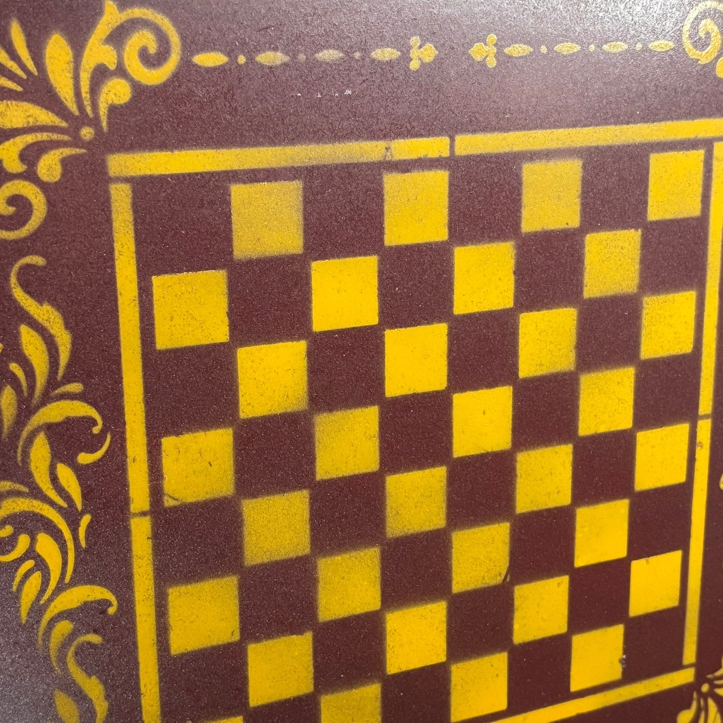 Spartan Colors - Painted Chess Board
