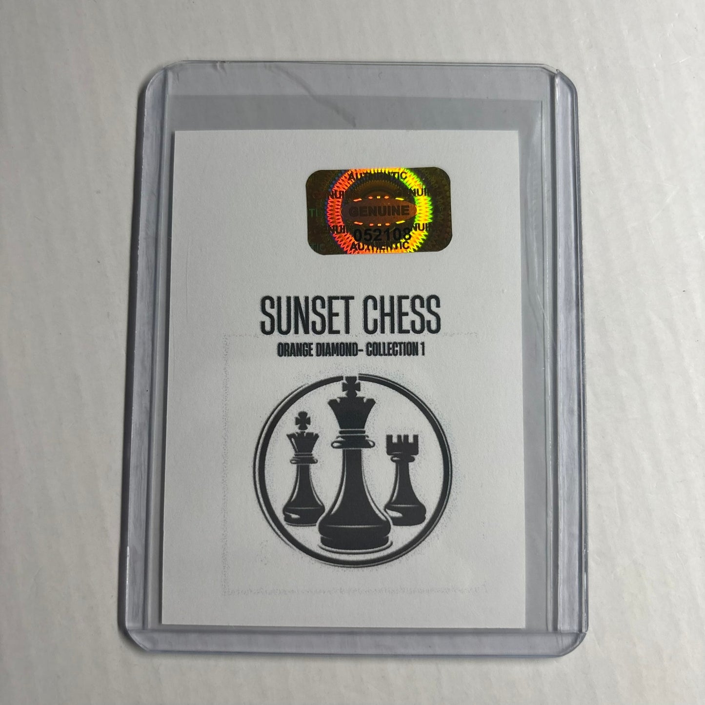Orange Diamond Collection 1 - Trading Card