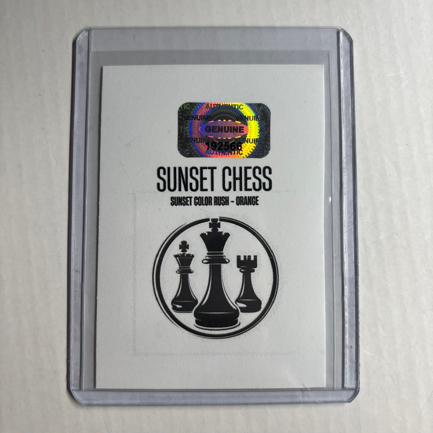 Orange Collection - Trading Card