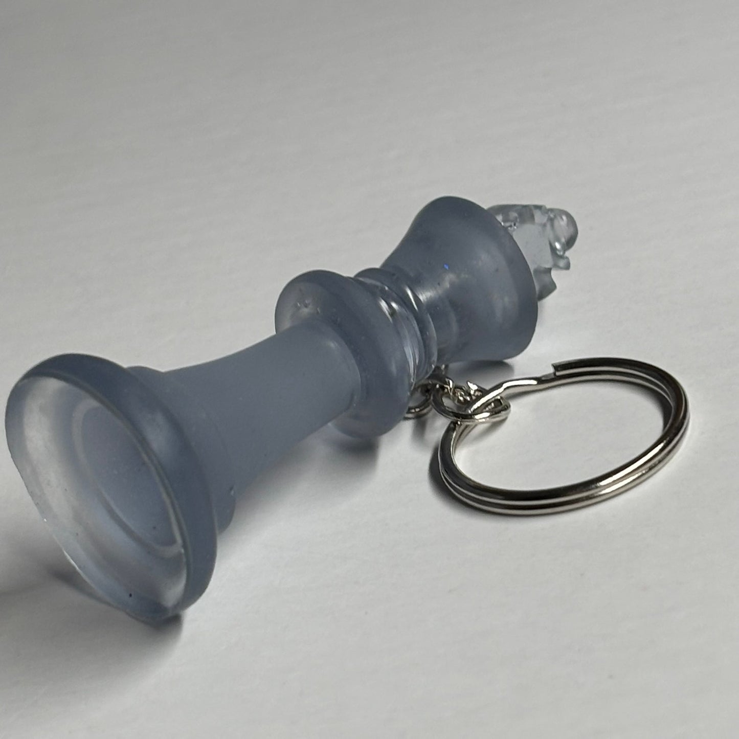 Light Blue King - Handmade Resin Keychain