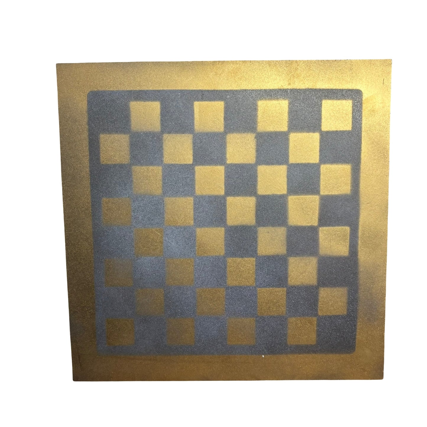 Simple Gold - Painted Chess Board