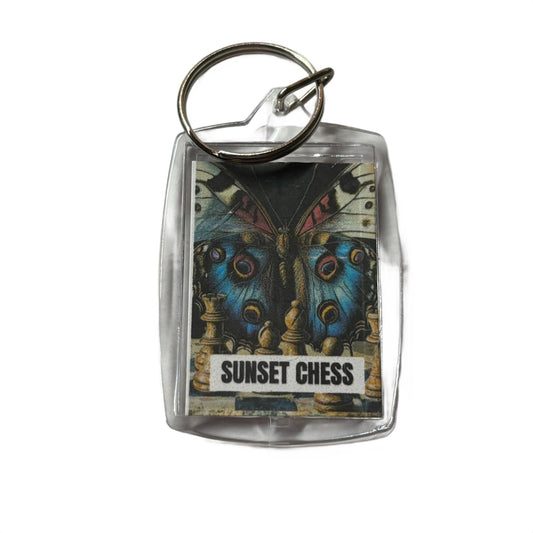 Pretty Wings - Chess  Photo Keychain