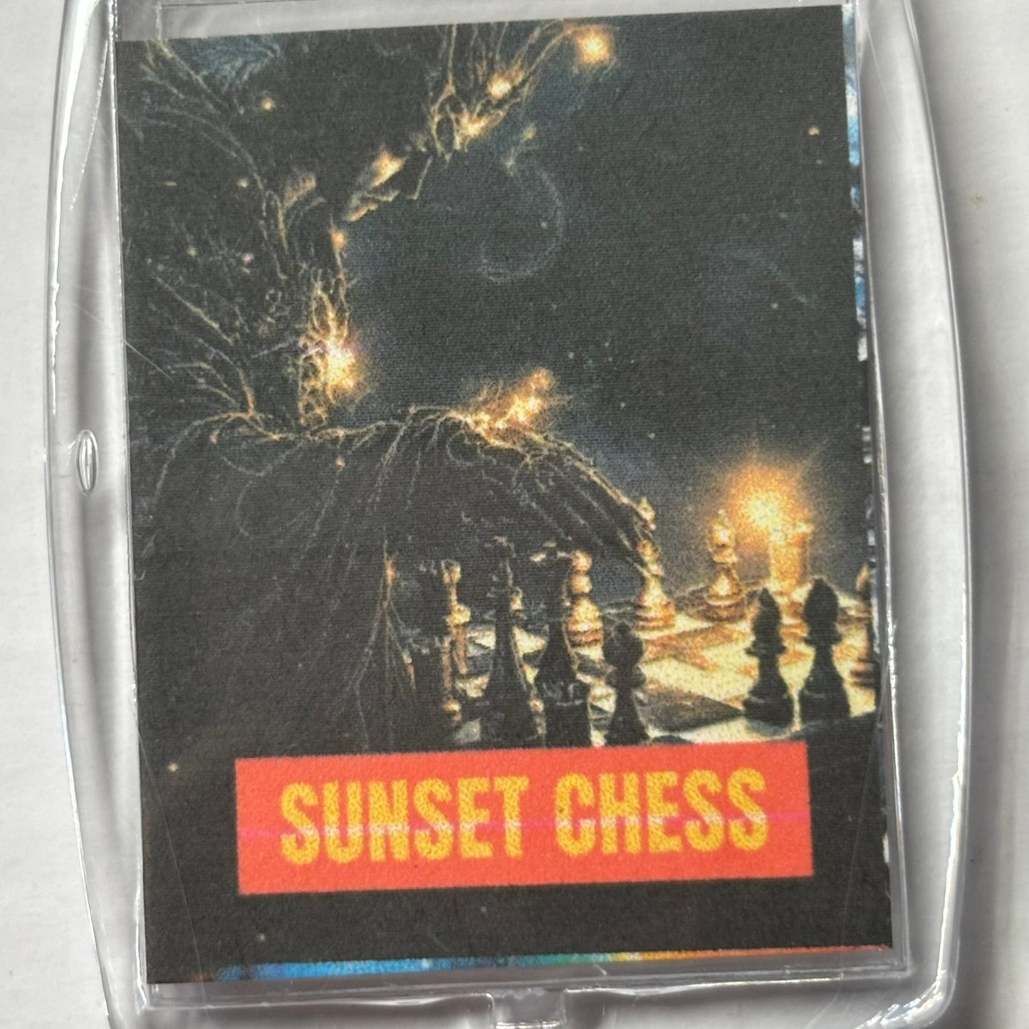 Lights Touch - Chess  Photo Keychain