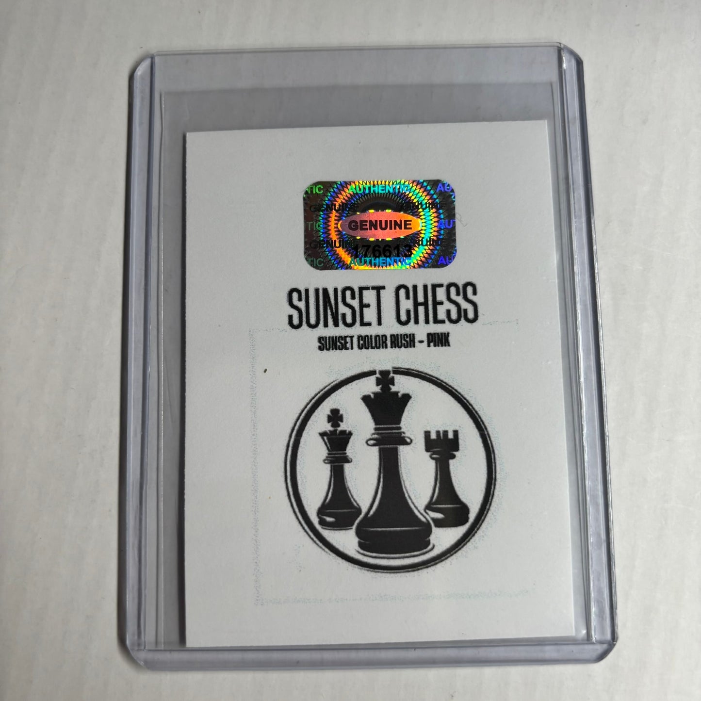 The Pink Collection Card