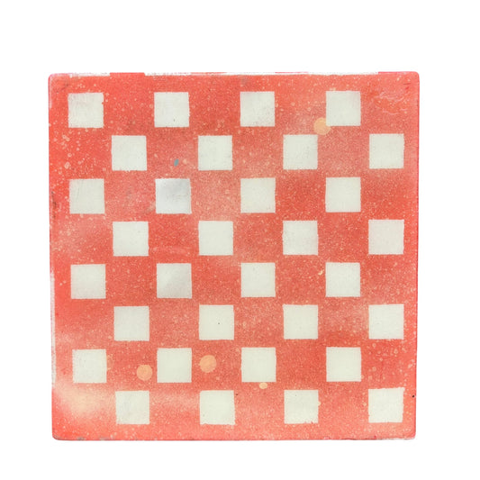 Peach Pink - Resin Coated Chess Board