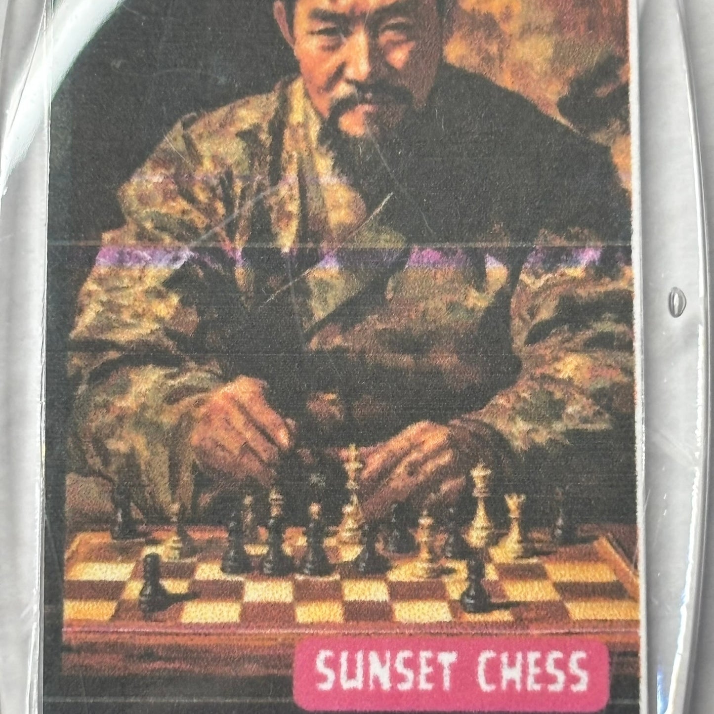 Chinese Warrior - Chess  Photo Keychain