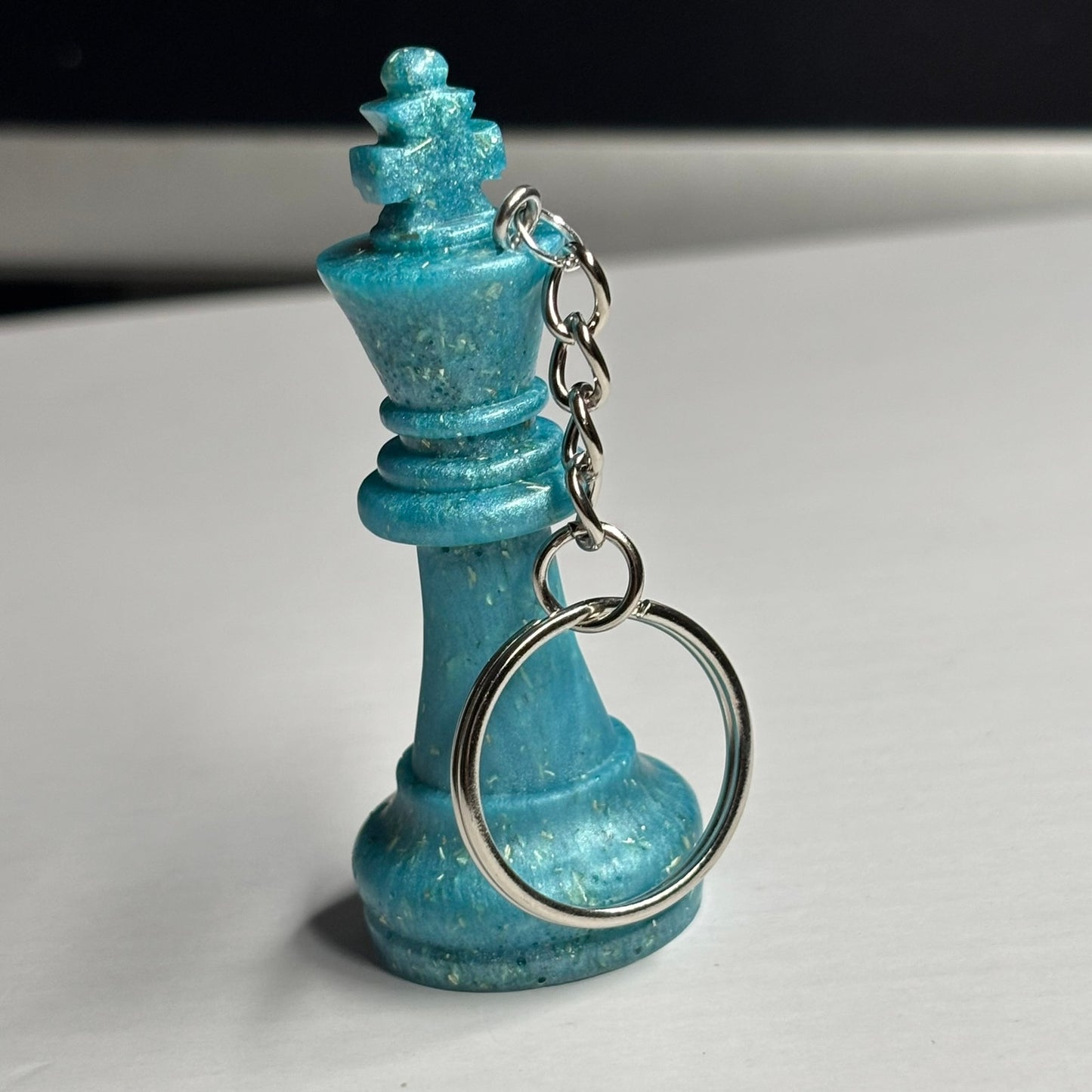 Blue King - Handmade Resin Keychain