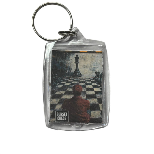 One vs One - Chess  Photo Keychain