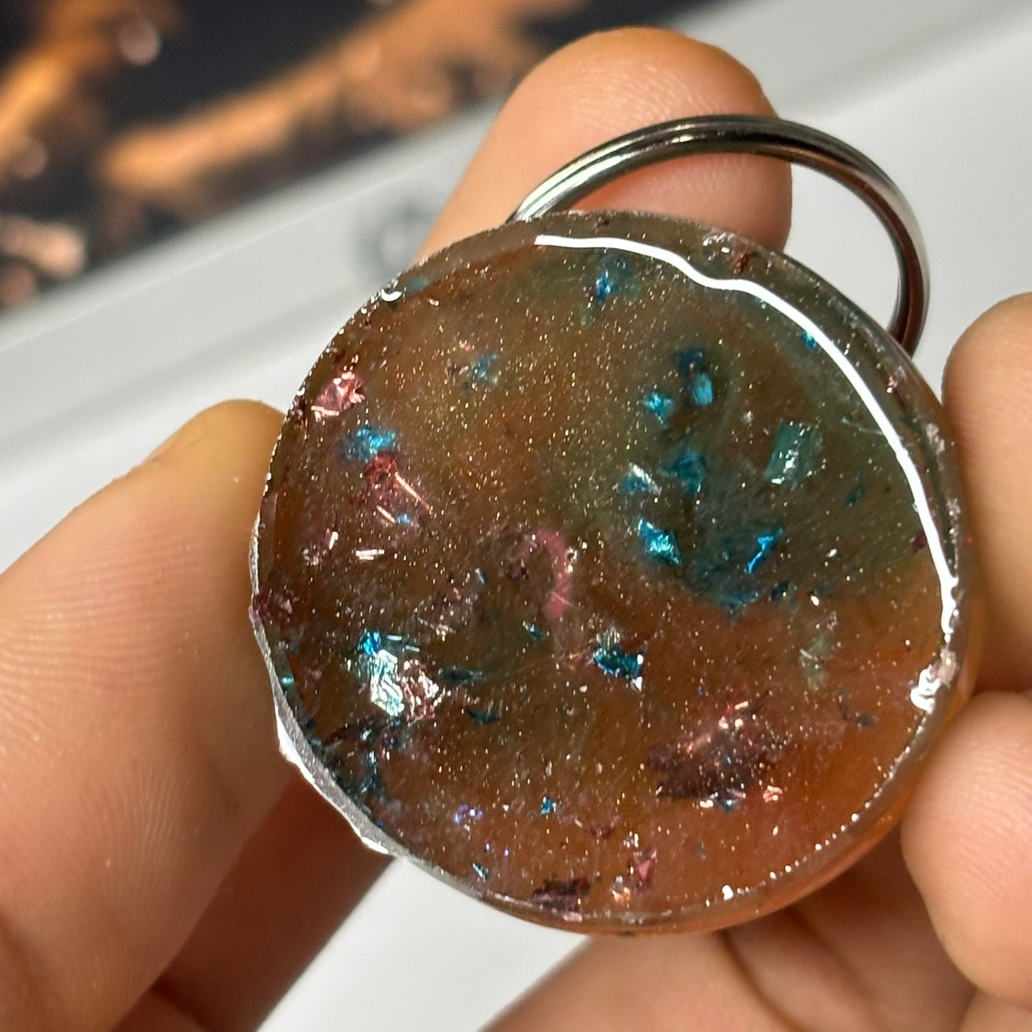 Pawn Royalty - Handmade Resin Keychain - Large Edition