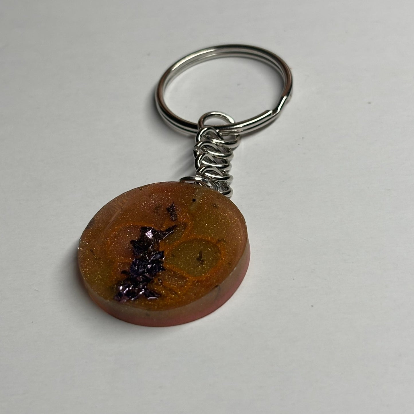 Rustic King - Handmade Resin Keychain