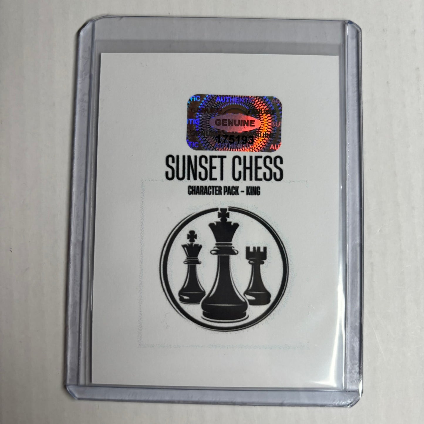 The King Collection Card