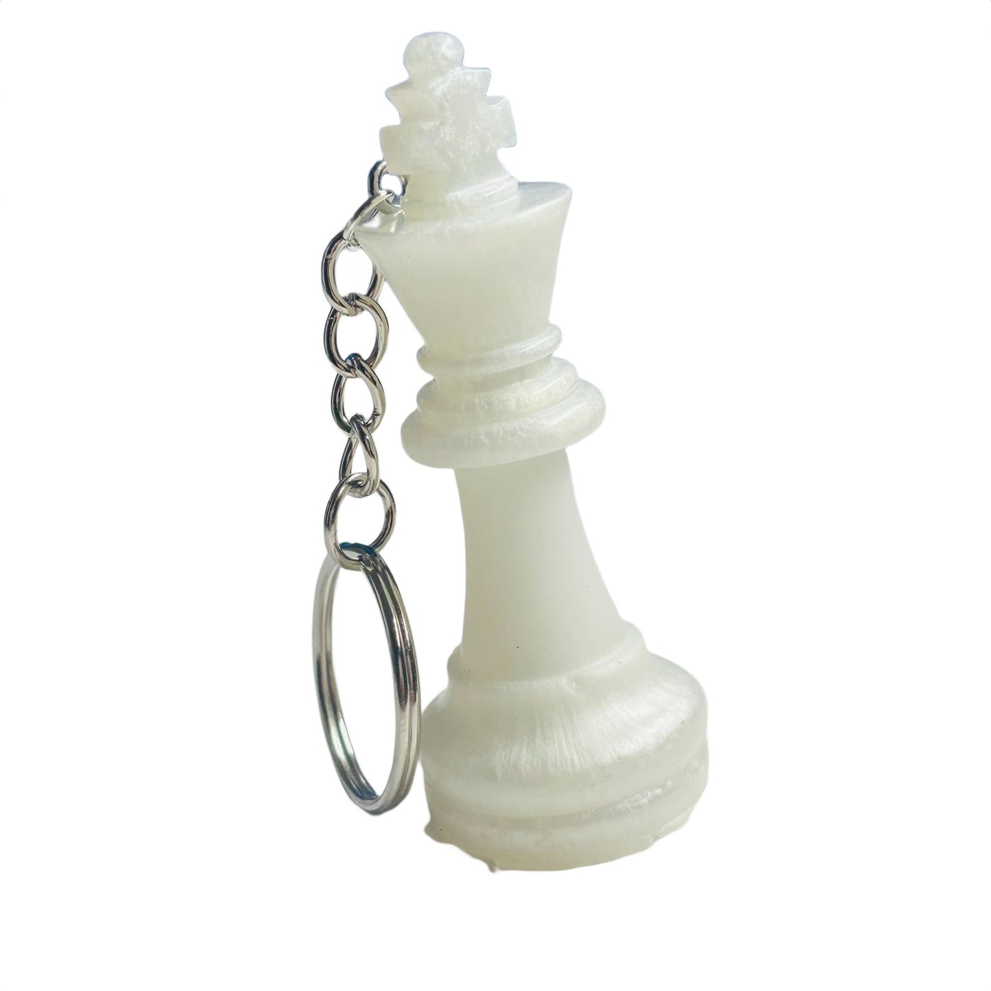 White King - Handmade Resin Keychain