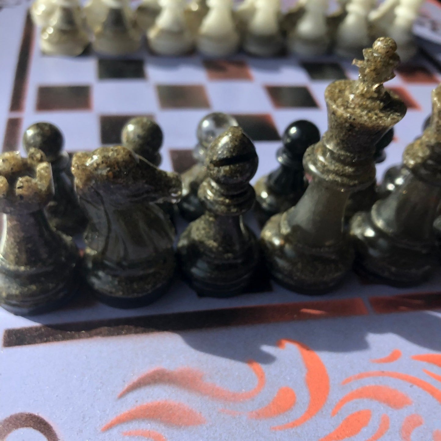 Chess Set - Classic Purple