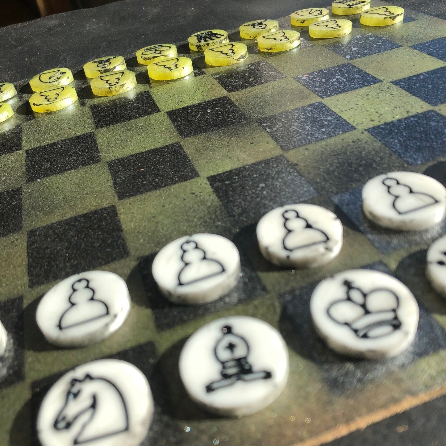 Chess Set - Radiated Yellow