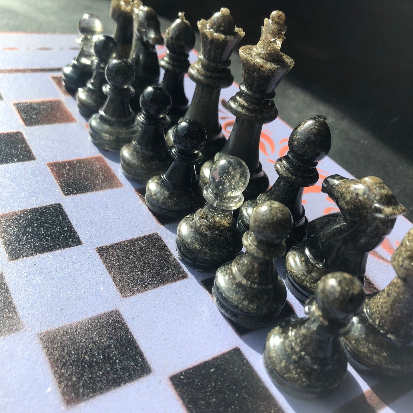 Chess Set - Classic Purple