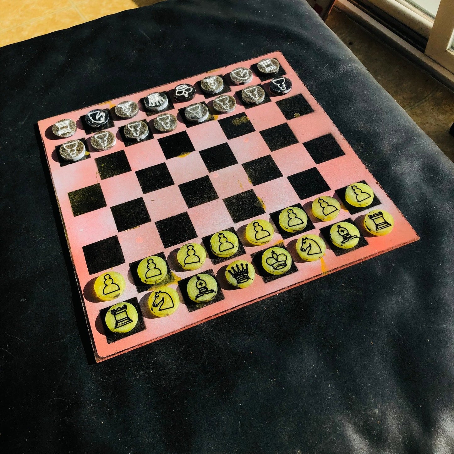 Chess Set - Dirty Pink