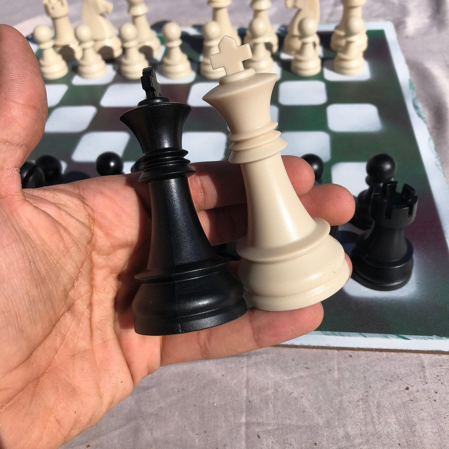 Large Chess Set - Gummy Green